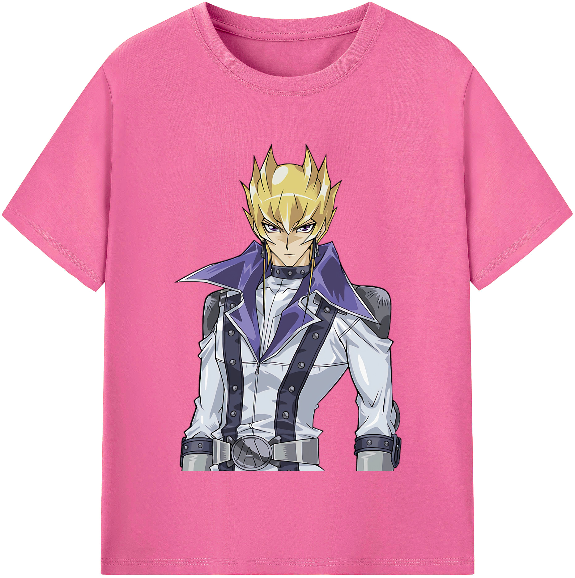 （画像用） 遊☆戯☆王 Yu-Gi-Oh! レディースカジュアルプリントTシャツ（綿100％）